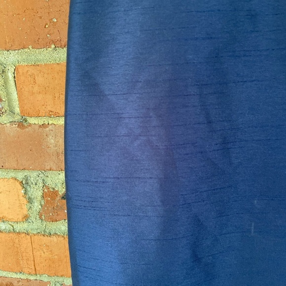 New NWT Vintage Jim Hjelm Occasions Strapless Dress Blue Bow Size 2 90s Formal - Picture 5 of 11